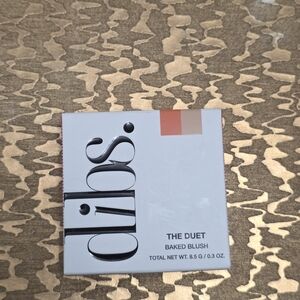 Clio The Duet Baked Blush - 3-in-1 Blush, Highlighter + Topper